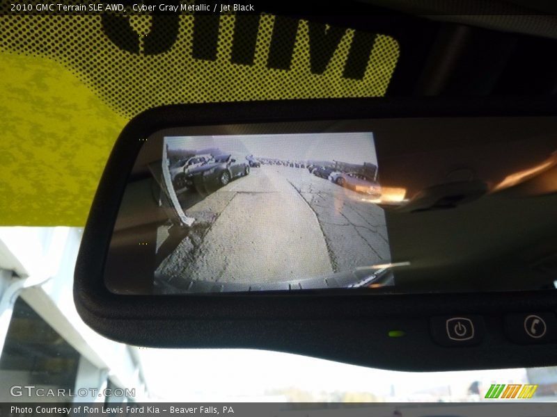 Cyber Gray Metallic / Jet Black 2010 GMC Terrain SLE AWD