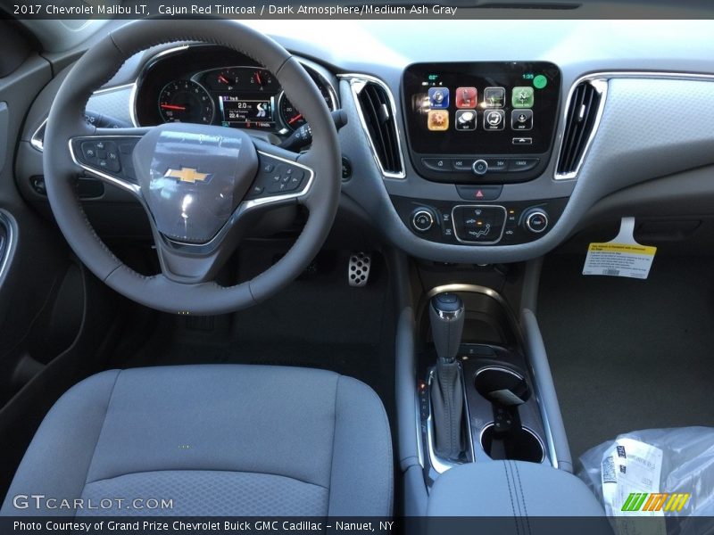 Cajun Red Tintcoat / Dark Atmosphere/Medium Ash Gray 2017 Chevrolet Malibu LT