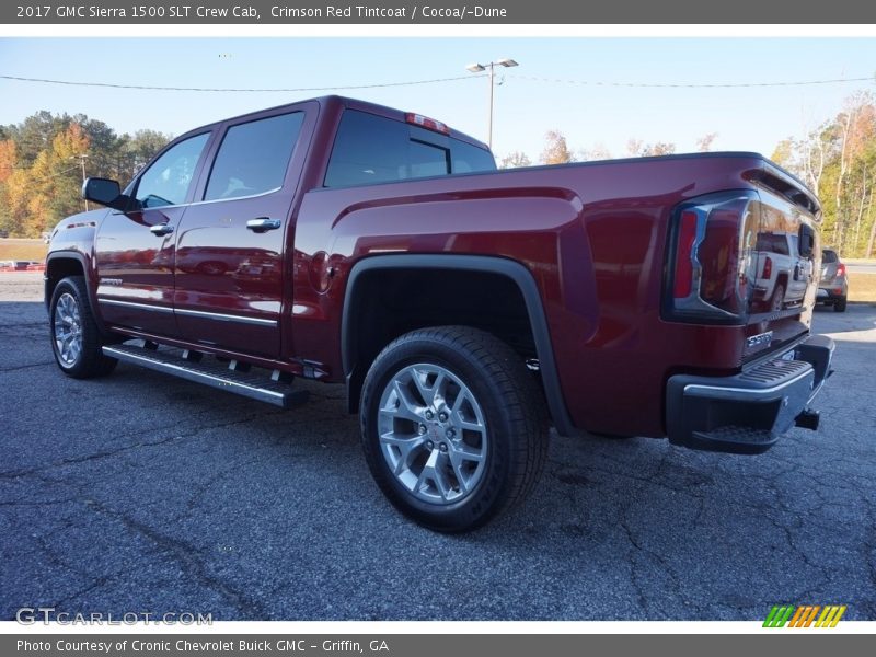  2017 Sierra 1500 SLT Crew Cab Crimson Red Tintcoat