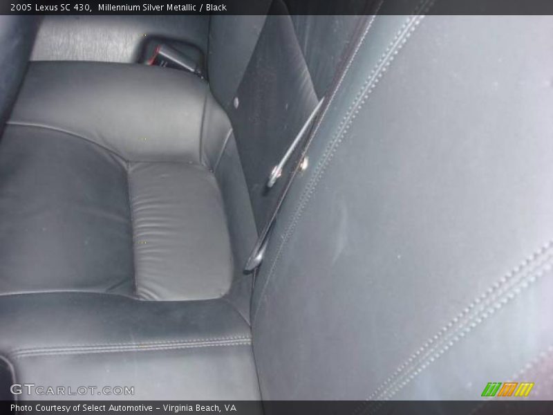 Millennium Silver Metallic / Black 2005 Lexus SC 430
