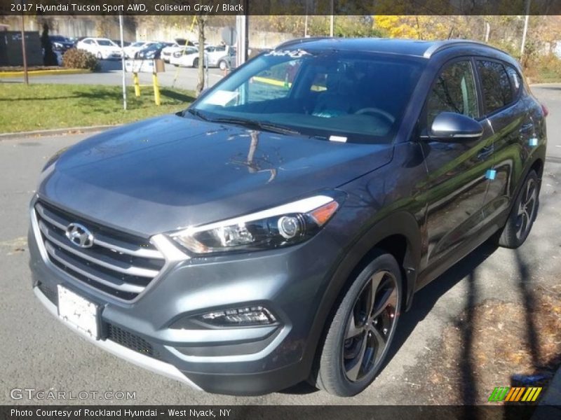 Coliseum Gray / Black 2017 Hyundai Tucson Sport AWD