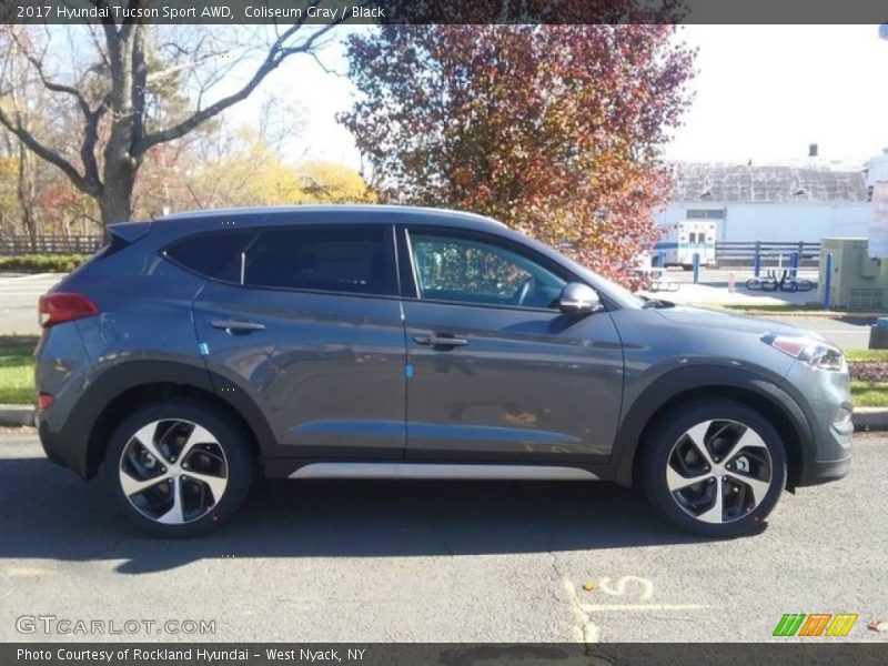 Coliseum Gray / Black 2017 Hyundai Tucson Sport AWD