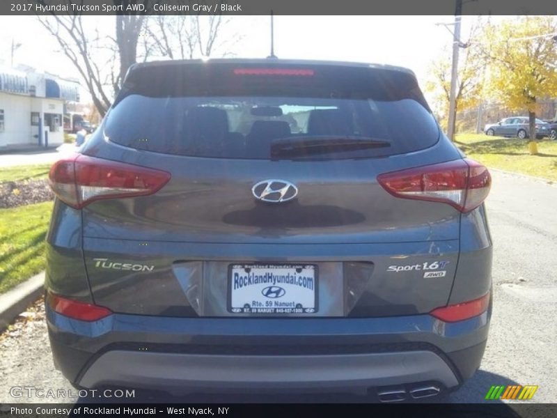 Coliseum Gray / Black 2017 Hyundai Tucson Sport AWD