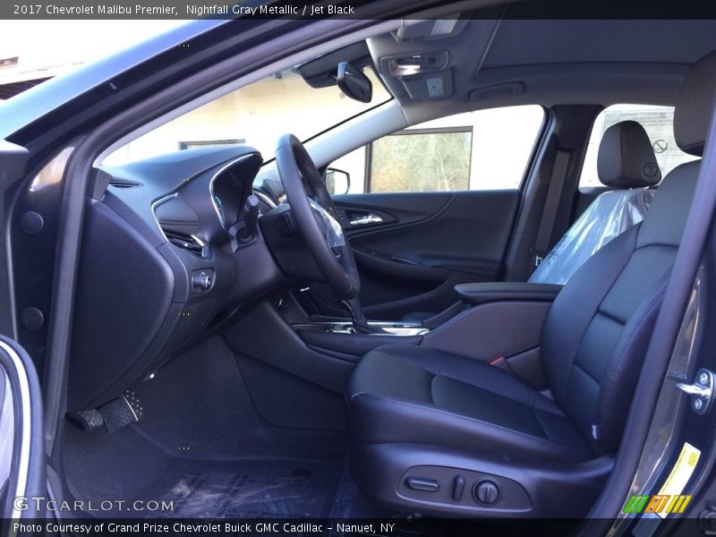 Front Seat of 2017 Malibu Premier