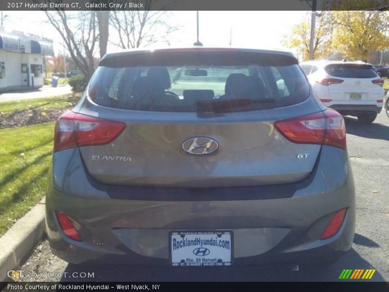 Galactic Gray / Black 2017 Hyundai Elantra GT
