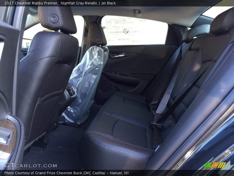 Nightfall Gray Metallic / Jet Black 2017 Chevrolet Malibu Premier