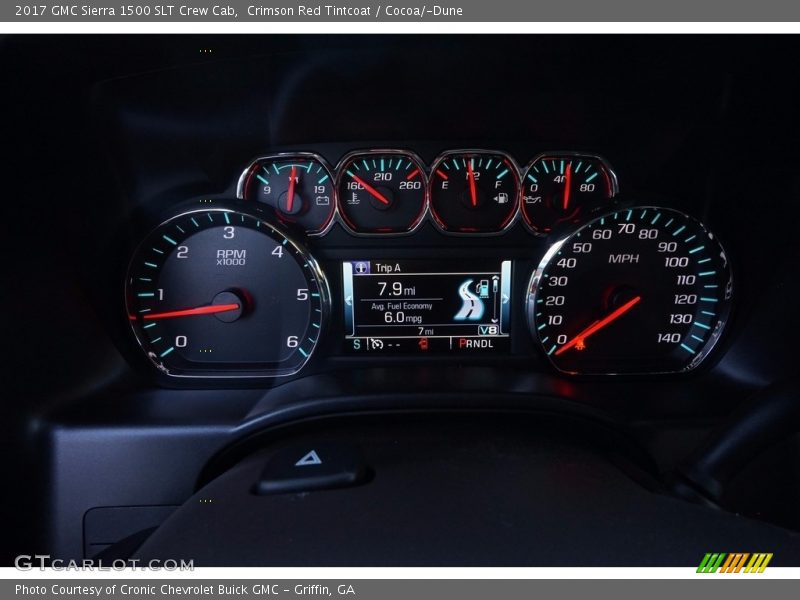  2017 Sierra 1500 SLT Crew Cab SLT Crew Cab Gauges