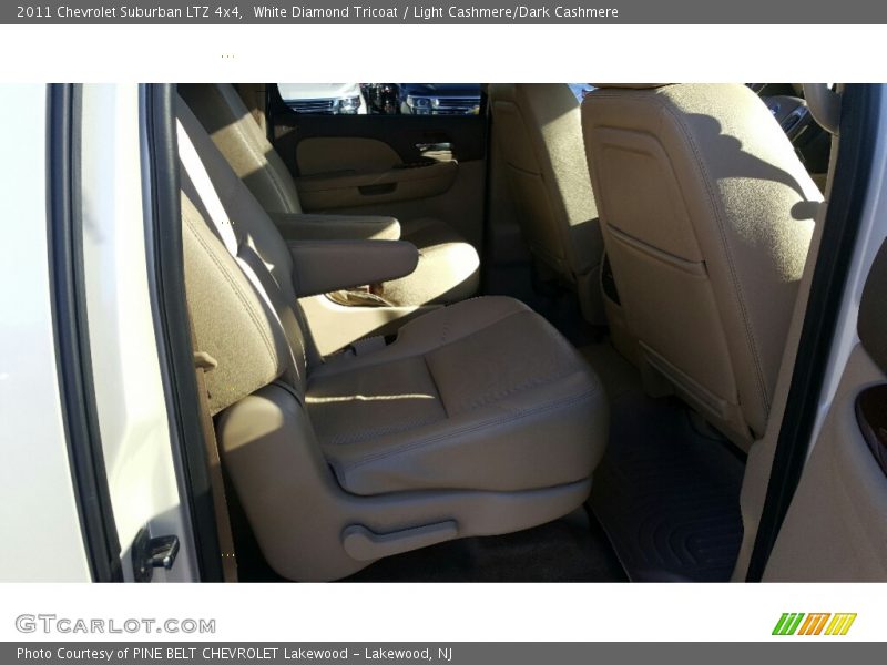 White Diamond Tricoat / Light Cashmere/Dark Cashmere 2011 Chevrolet Suburban LTZ 4x4