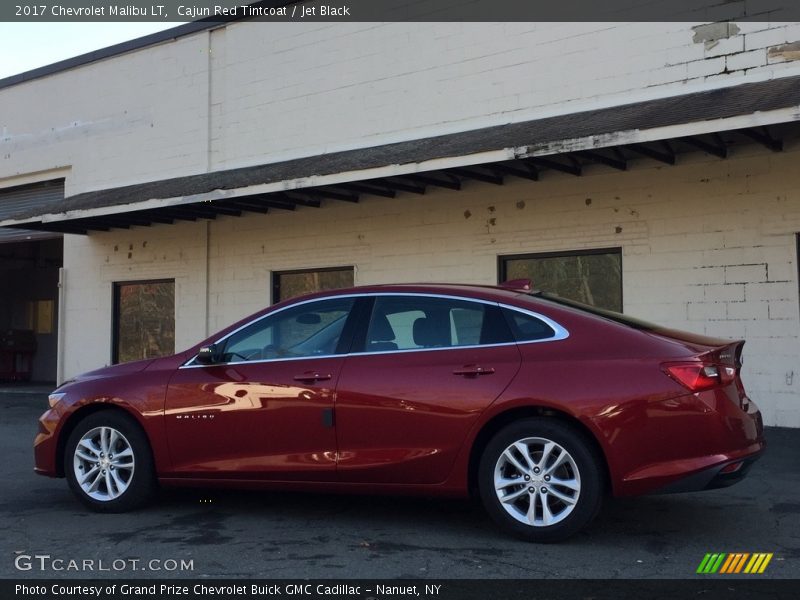 Cajun Red Tintcoat / Jet Black 2017 Chevrolet Malibu LT