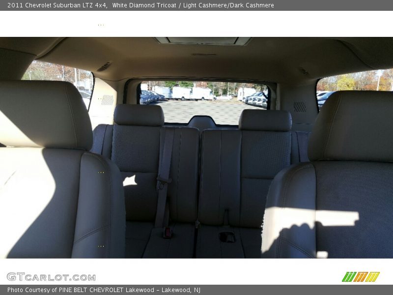 White Diamond Tricoat / Light Cashmere/Dark Cashmere 2011 Chevrolet Suburban LTZ 4x4