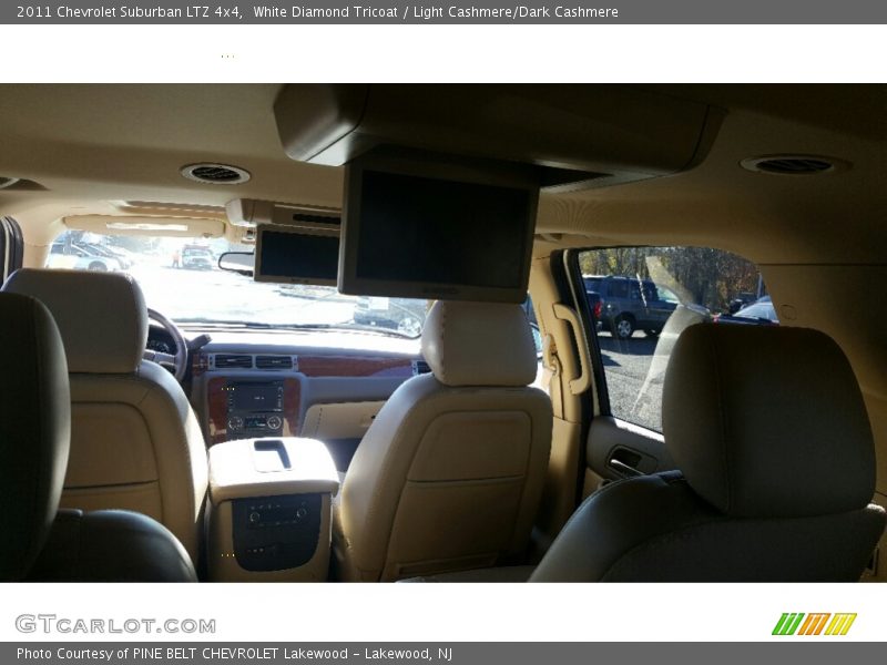 White Diamond Tricoat / Light Cashmere/Dark Cashmere 2011 Chevrolet Suburban LTZ 4x4