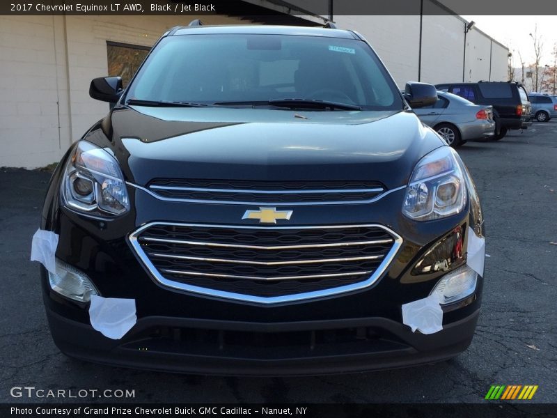 Black / Jet Black 2017 Chevrolet Equinox LT AWD