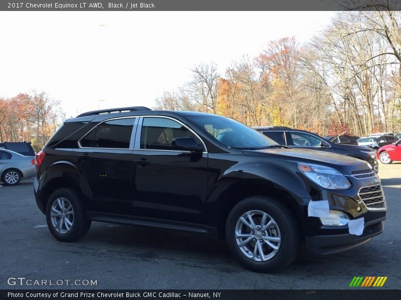 Black / Jet Black 2017 Chevrolet Equinox LT AWD