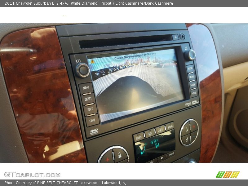 White Diamond Tricoat / Light Cashmere/Dark Cashmere 2011 Chevrolet Suburban LTZ 4x4