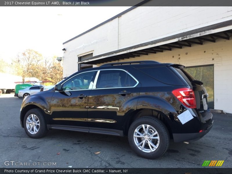Black / Jet Black 2017 Chevrolet Equinox LT AWD