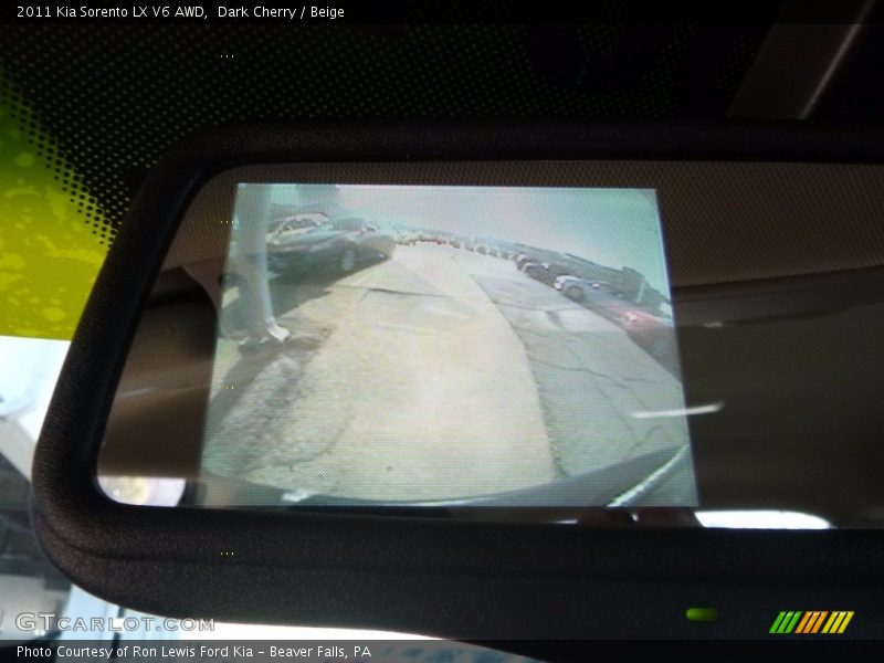 Dark Cherry / Beige 2011 Kia Sorento LX V6 AWD