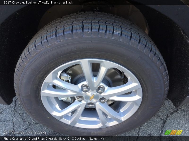 Black / Jet Black 2017 Chevrolet Equinox LT AWD