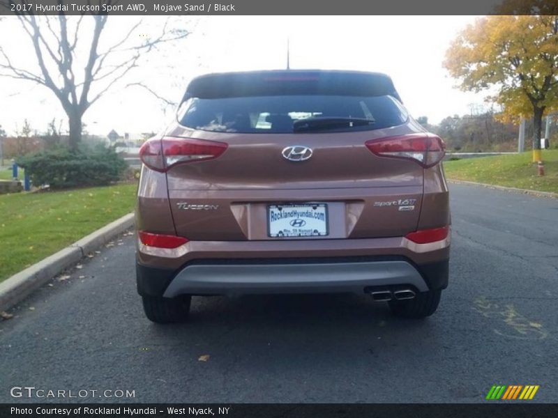 Mojave Sand / Black 2017 Hyundai Tucson Sport AWD