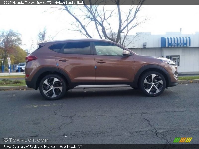 Mojave Sand / Black 2017 Hyundai Tucson Sport AWD