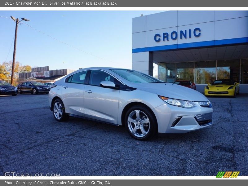 Silver Ice Metallic / Jet Black/Jet Black 2017 Chevrolet Volt LT