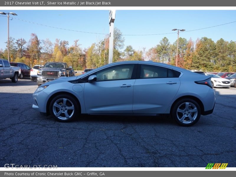 Silver Ice Metallic / Jet Black/Jet Black 2017 Chevrolet Volt LT