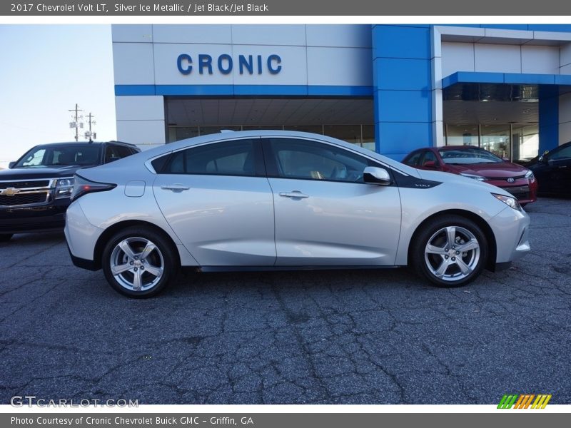 Silver Ice Metallic / Jet Black/Jet Black 2017 Chevrolet Volt LT