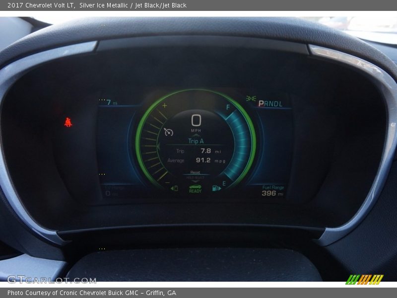Silver Ice Metallic / Jet Black/Jet Black 2017 Chevrolet Volt LT