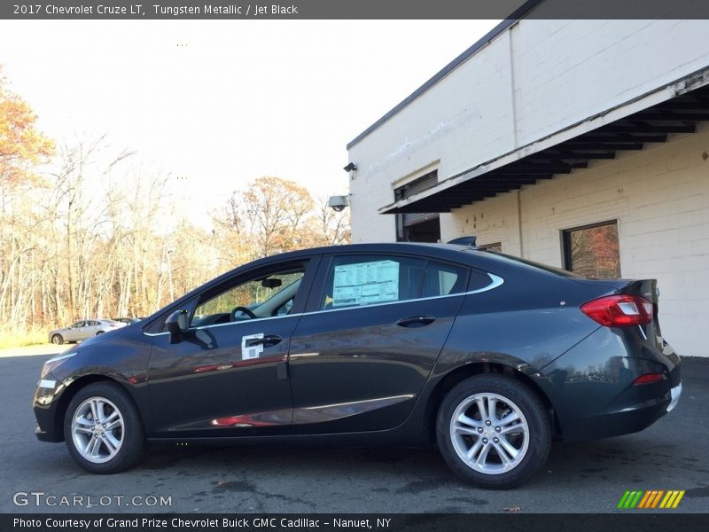 Tungsten Metallic / Jet Black 2017 Chevrolet Cruze LT