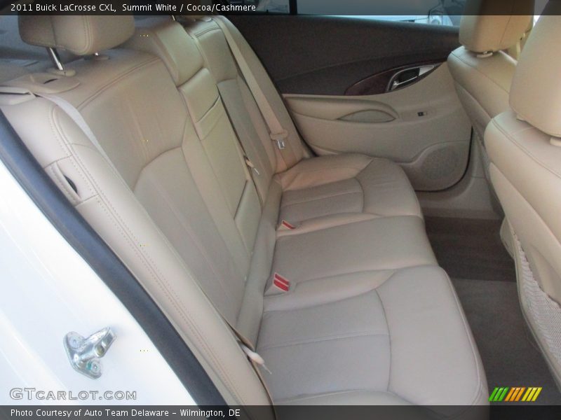 Summit White / Cocoa/Cashmere 2011 Buick LaCrosse CXL