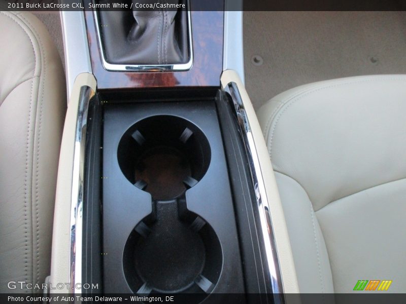 Summit White / Cocoa/Cashmere 2011 Buick LaCrosse CXL