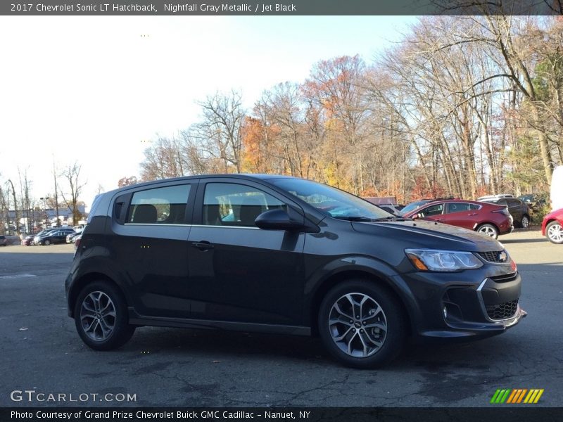  2017 Sonic LT Hatchback Nightfall Gray Metallic