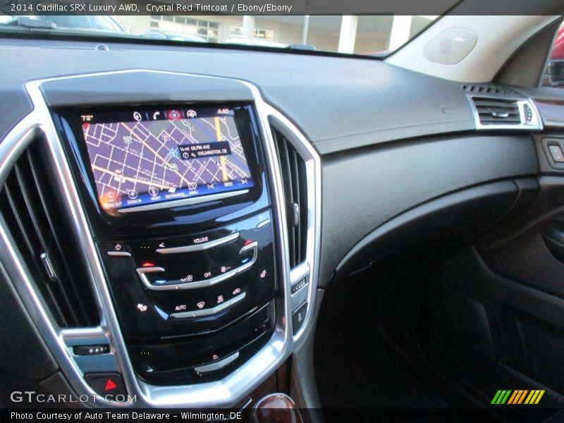 Crystal Red Tintcoat / Ebony/Ebony 2014 Cadillac SRX Luxury AWD