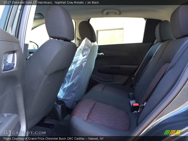 Rear Seat of 2017 Sonic LT Hatchback