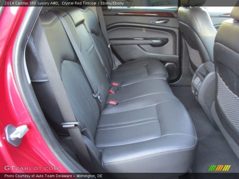 Crystal Red Tintcoat / Ebony/Ebony 2014 Cadillac SRX Luxury AWD