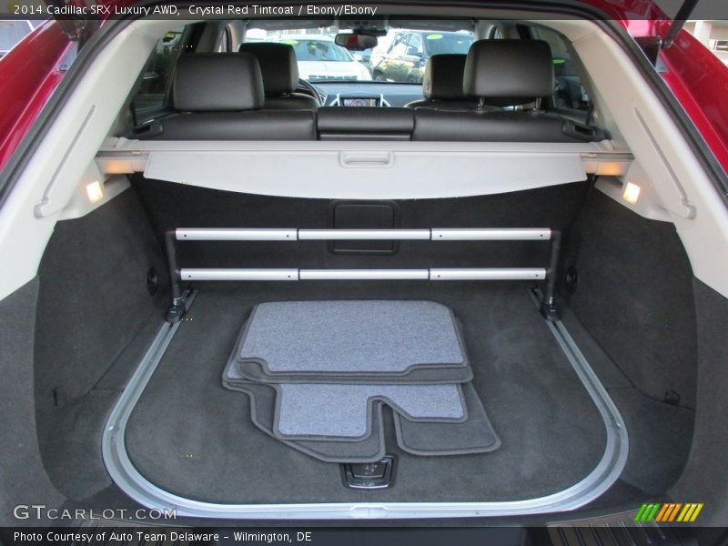 Crystal Red Tintcoat / Ebony/Ebony 2014 Cadillac SRX Luxury AWD