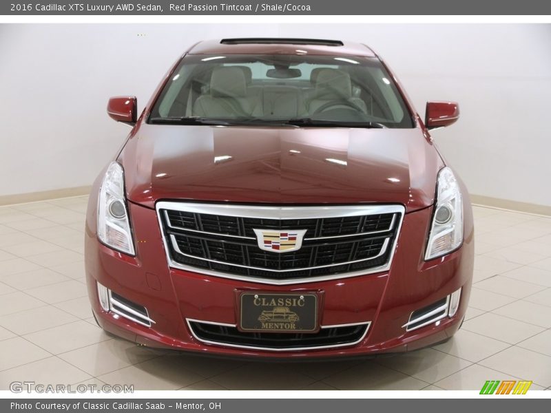 Red Passion Tintcoat / Shale/Cocoa 2016 Cadillac XTS Luxury AWD Sedan
