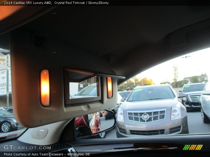 Crystal Red Tintcoat / Ebony/Ebony 2014 Cadillac SRX Luxury AWD