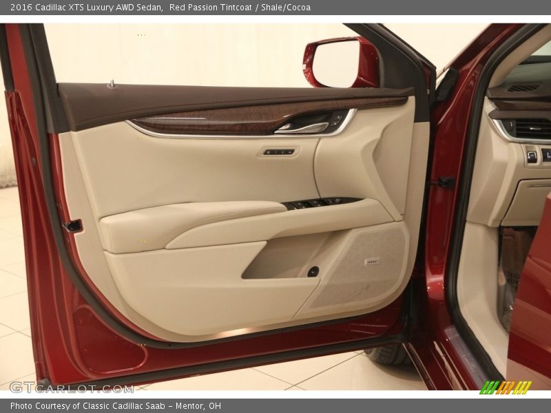 Red Passion Tintcoat / Shale/Cocoa 2016 Cadillac XTS Luxury AWD Sedan