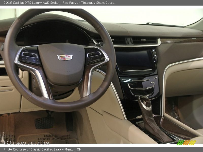 Red Passion Tintcoat / Shale/Cocoa 2016 Cadillac XTS Luxury AWD Sedan
