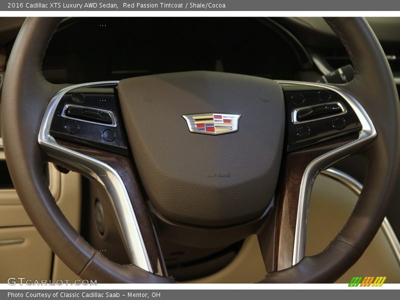 Red Passion Tintcoat / Shale/Cocoa 2016 Cadillac XTS Luxury AWD Sedan