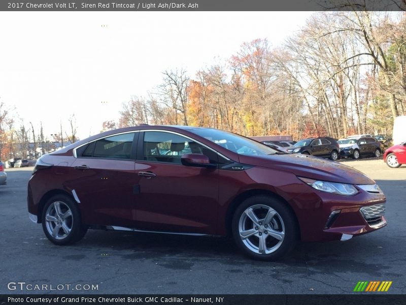 Siren Red Tintcoat / Light Ash/Dark Ash 2017 Chevrolet Volt LT