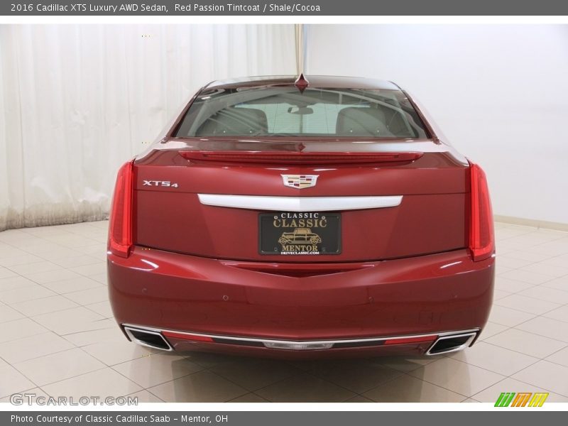 Red Passion Tintcoat / Shale/Cocoa 2016 Cadillac XTS Luxury AWD Sedan