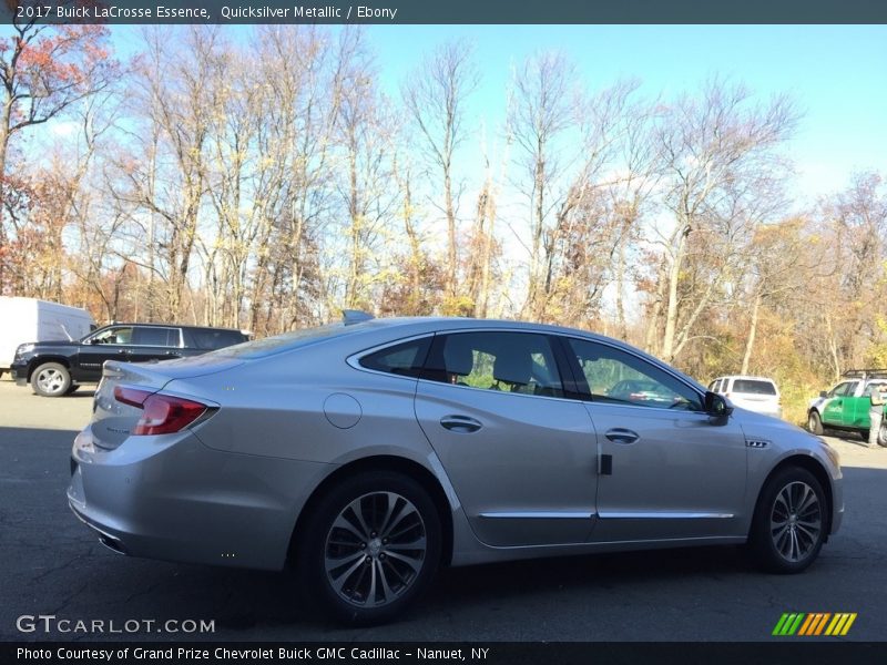 Quicksilver Metallic / Ebony 2017 Buick LaCrosse Essence