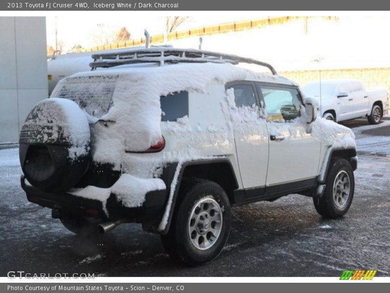 Iceberg White / Dark Charcoal 2013 Toyota FJ Cruiser 4WD