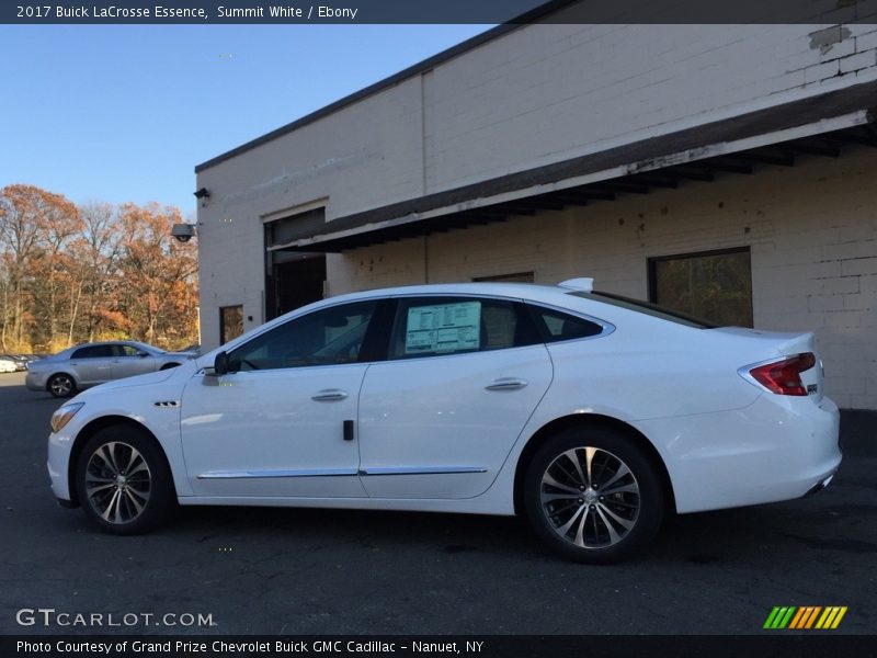 Summit White / Ebony 2017 Buick LaCrosse Essence