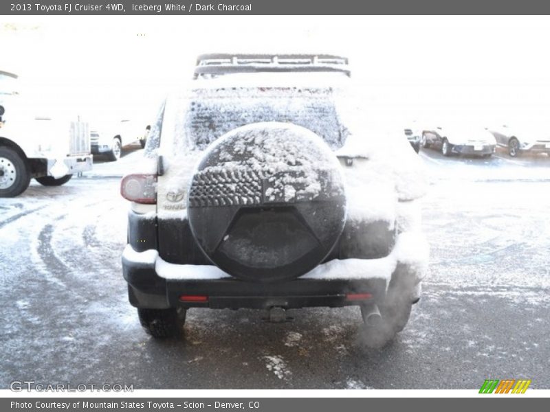 Iceberg White / Dark Charcoal 2013 Toyota FJ Cruiser 4WD