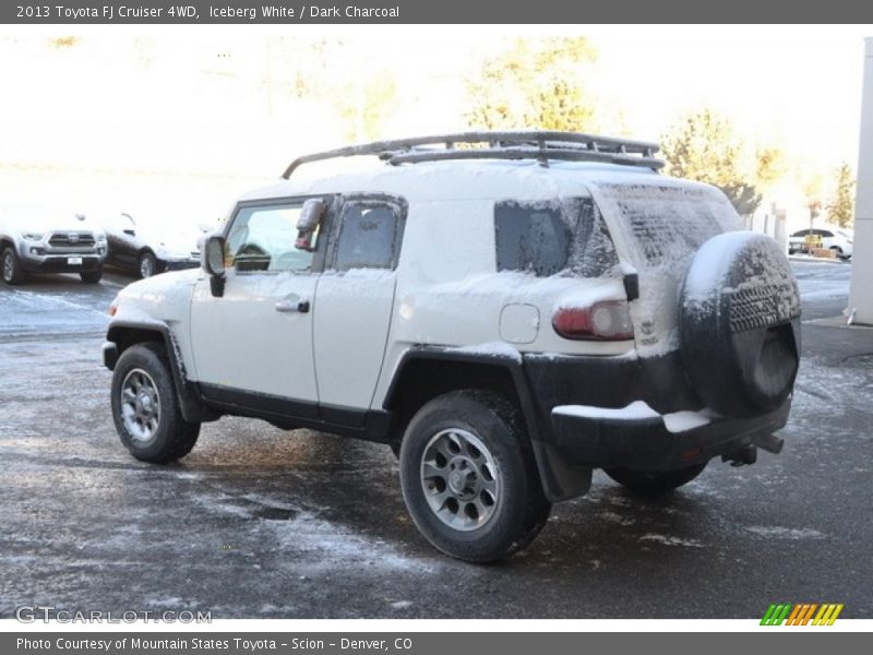 Iceberg White / Dark Charcoal 2013 Toyota FJ Cruiser 4WD