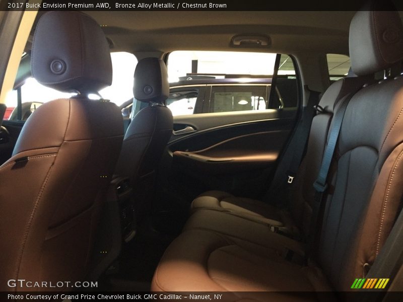 Bronze Alloy Metallic / Chestnut Brown 2017 Buick Envision Premium AWD