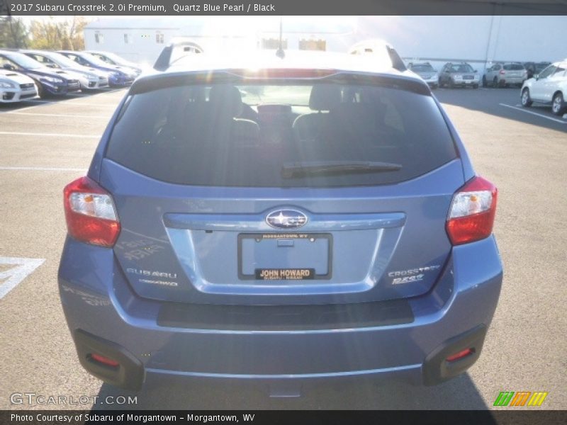 Quartz Blue Pearl / Black 2017 Subaru Crosstrek 2.0i Premium