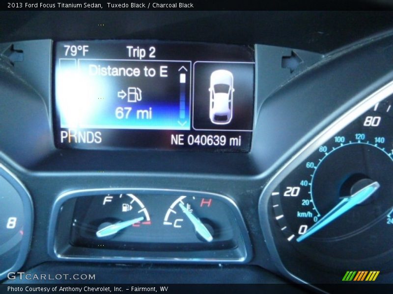 Tuxedo Black / Charcoal Black 2013 Ford Focus Titanium Sedan